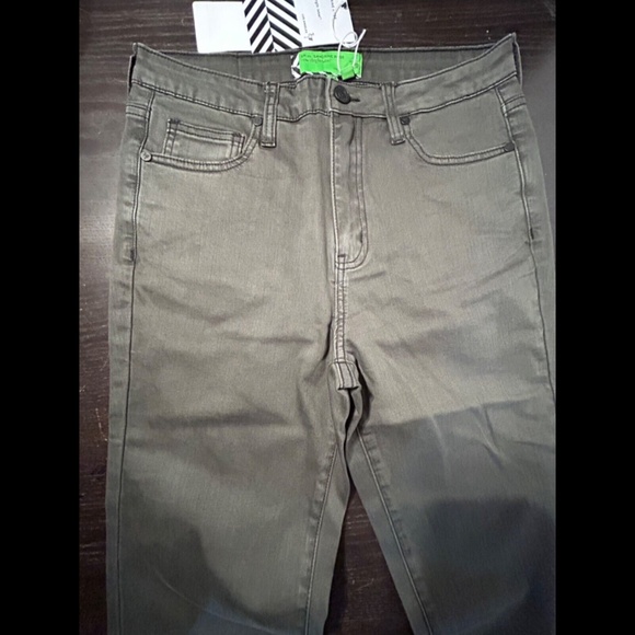 Sandrine Rose x Free People Super Flare Denim Jeans Charbon Size 29 - Picture 3 of 15